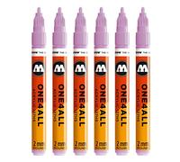 Molotow mo127216 ONE4all 127hs # 201 pour charpentier, lilas pastel, 6 Contenu du