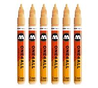Molotow mo127226 ONE4all 127hs # 009 pour charpentier, saharabeige Pastel, 6 Contenu du