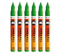 Molotow mo127234 ONE4all 127hs # 222 kacao77 pour charpentier, vert, 6 Contenu du