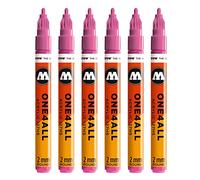 Molotow mo127237 ONE4all 127hs # 231 pour charpentier, fuchsiarosa, 6 Paquet