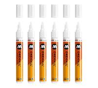 Molotow mo227211 ONE4all 227hs pour charpentier, signalweiß, 6 Paquet