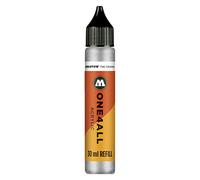 Molotow ONE4ALL Recharge acrylique pour marqueur permanent Couleur 227 Argent métallisé