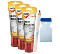 Molto Moltofill Kit enduit de réparation pour intérieur prêt à l'emploi 330 g + spatule en métal