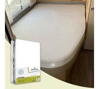 Molton protège-matelas French bed - droite - Blanc