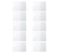 MOLUCKFU 20 Pièces Étui de Rangement pour Passeport PVC Transparent Épais | Accès Rapide, Protection des Documents de Voyage, Pochettes Intégrées, Format Portable, Usage en Déplacement