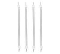 MOLUCKFU 4 Pièces Tube Chauffant Électrique en Quartz Céramique 9 Pouces | Élément Infrarouge de Rechange, Chauffage Rapide, Stabilité Thermique, pour Espaces Intérieurs et Chambres