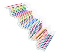 MOLUCKFU Lot de 60 recharges de gel pailleté plastique, encre néon pastel, remplacement simple, pour livres de coloriage et prise de notes