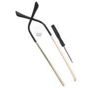 MOLUCKFU Pièces de Lunettes Bras de Lunettes en Métal Doré, Rechange | Branche de Lunette de Rechange, Installation Facile, Antidérapant, et Solaires