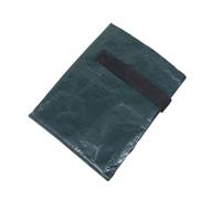 MOLUCKFU Sacs poubelles pour jardin en plastique, réutilisables pour déchets verts, parfaits pour nettoyage des feuilles en camping et plage