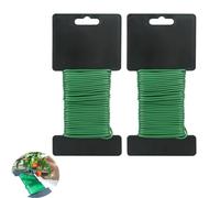 Molyorch 2.5mm 20M Fil de Jardin, Liens de Jardinage pour Plantes, Attache Plantes Souple pour Plantes, Fleurs, Légumes et Vignobles, Flexible avec âme en Acier