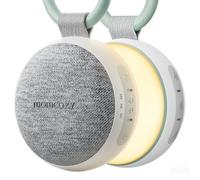 Momcozy Machine Bruit Blanc Bébé, 20 Sons, Veilleuse, Bluetooth, Blanc | Portable, Batterie Rechargeable, Thérapie Sonore, Nouveau-né, Haut-parleur, Voyage, Cadeau