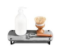 Momo Lifestyle Égouttoir à séchage Rapide pour évier de Salle de Bain - Organiseur d'accessoires en Terre de diatomée - Égouttoir à Vaisselle et éponge - Organiseur de comptoir Drytomini