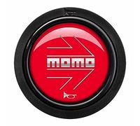 Momo SPHOARWREDCHF Bouton d’avertisseur pour volant sport Rouge