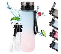 MOMO WAY Gourde 1l A Infusion De Fruits - Tritan Bouteille Sans BPA | Sport Water Bottle Avec Infuseur