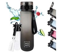 MOMO WAY Gourde 1l A Infusion De Fruits - Tritan Bouteille Sans BPA | Sport Water Bottle Avec Infuseur