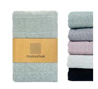 MOMOMUS Jeté Multiusage, Couvre Canapé 2-3 Places, 170 x 260 cm, Gris Clair | plaid canapé grande taille pour 2-3 places, aussi en couvre-lit pour lits de 80-105 cm
