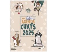 Mon Agenda Chat - De Janvier À Décembre - Edition 2025