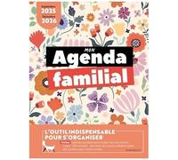 Mon Agenda Familial - Avec 1 Stylo, 500 Stickers Et Des Listes De Courses Prédécoupées Inclus - Edition 2025-2026