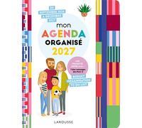 Mon Agenda Famille Organisée 2027 - Collectif - Larousse - broché - Agenda