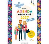 Mon agenda famille organisée 2027 - Poche
