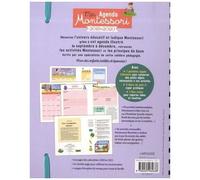 Mon Agenda Montessori - Avec 1 Stylo - Edition 2019-2020