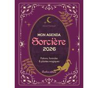 Mon agenda sorcière 2026 Potions, formules et plantes magiques - Marie D'Hennezel - Rustica - broché - Agenda