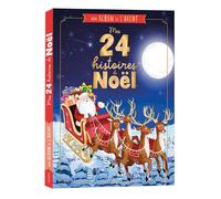 Mon album de l'avent - Mes 24 histoires de Noël - Collectif - Auzou Philippe Eds - cartonné - Album jeunesse