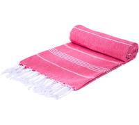 Mon Bijou ® Serviette de Plage, de Sauna, de Hammam, 200x200 cm - XXL - Grande Serviette de Bain Yoga pour Homme et Femme - Fouta Plage - en Coton recy ologique et Durable