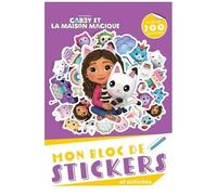 Mon Bloc De Stickers Et Activités Gabby Et La Maison Magique - Plus De 200 Stickers