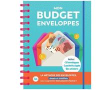Mon Budget Enveloppes - Avec 10 Enveloppes, 1 Pochette Zippée, Des Stickers