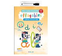 Mon cahier d'activités effaçables - Lettres minuscules MS-GS Conçu par des enseignants - Camille Denoël - Rue Des Ecoles - broché - Scolaire / Universitaire
