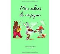 Mon Cahier de Musique : Papier Manuscrit Avec 6 Grosses Portées - 108 Pages - Format A4