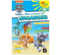 Mon Cahier De Vacances Pat'patrouille Ps Vers La Ms