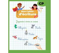 Mon cahier d'écriture Cursive pour CP / CE1 - J'apprends à écrire en cursive: Apprentissage Ludique et Progressif - Apprendre à écrire - Cahier Seyes