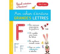 Mon cahier d'écriture GRANDES LETTRES dès 3 ans - Catherine Gauduel - Larousse - broché - Scolaire / Universitaire