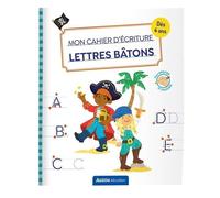 Mon Cahier D'écriture Lettres Bâton - Pirates