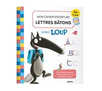 Mon cahier d'écriture lettres bâtons avec loup - Orianne Lallemand - Auzou Philippe Eds - broché - Scolaire / Universitaire