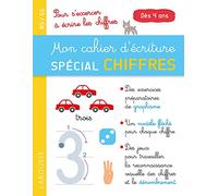 Mon cahier d'écriture, spécial chiffres