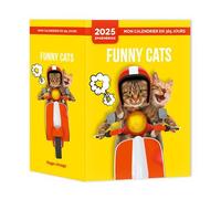 Mon calendrier 2025 - Funny cats - - Collectif - Hugo Image - Ephéméride