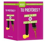 Mon calendrier 2025 - Tu préfères ? Aurore Meyer (Auteur)