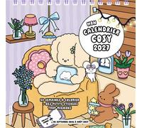 Mon calendrier cosy 2027 - 52 semaines à colorier + des petits stickers trop mignons