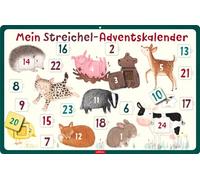 Mon calendrier de l'Avent caressant : calendrier de l'Avent avec éléments sensoriels | Tout premier calendrier de l'Avent amusant pour les enfants à partir de 12 mois