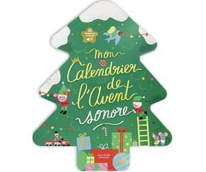 Mon calendrier de l'Avent sonore - 24 surprises sonores - Mélisande Luthringer - Gallimard jeunesse - Calendrier