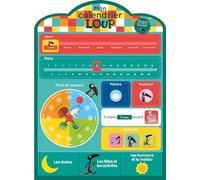 Orianne Lallemand – Mon calendrier en tissu Loup – 35 patchs pour organiser ta journée – Broché