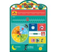 Orianne Lallemand – Mon calendrier en tissu Loup – 35 patchs pour organiser ta journée – Broché