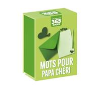 Mon calendrier - Mots pour papa chéri
