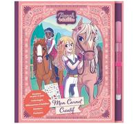 Mon Carnet Créatif Ranch Vanille - Avec 70 Stickers, 1 Feutre Pailleté Et 14 Pochoirs