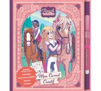 Mon Carnet Créatif Ranch Vanille - Avec 70 Stickers, 1 Feutre Pailleté Et 14 Pochoirs
