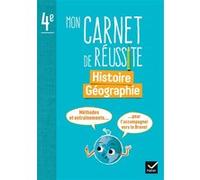 Mon carnet de réussite Histoire-Géographie 4e - Ed. 2025 - Carnet élève Marie-Anne Schaumasse-Vandroy (Auteur)