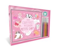 Mon coffret mignon - Petits chats: avec 5 feutres et 15 stickers !